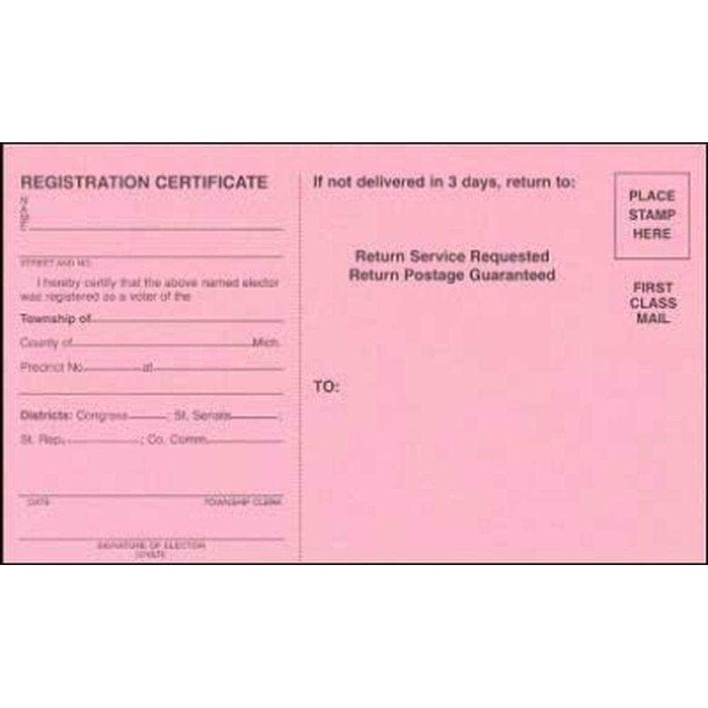 Certificado de registro