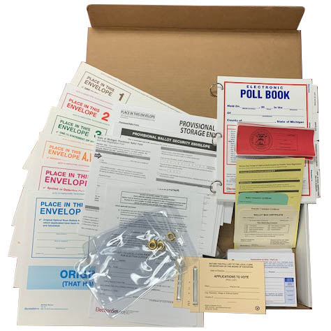 Kit de precinto de Imagecast con libro de votación electrónico