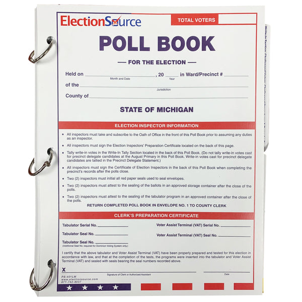 Paper Poll Book, Optical Scan