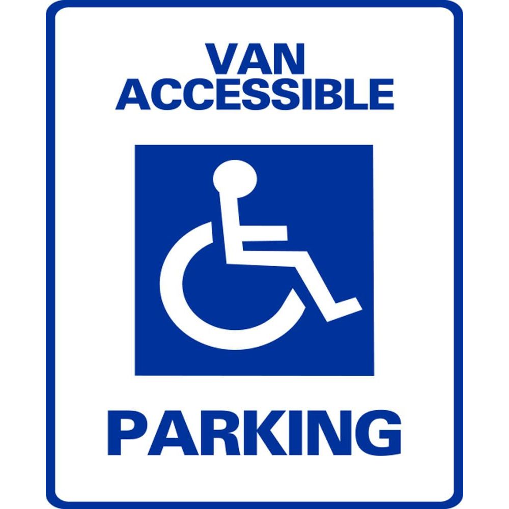 Van Accessible Parking SG-102C