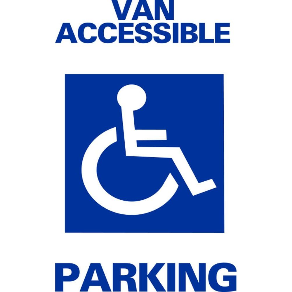 Van Accessible Parking SG-102E