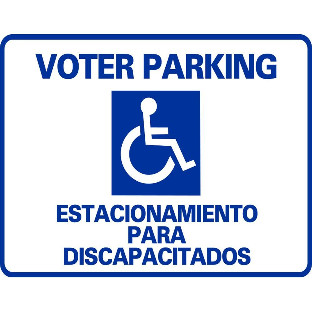 VOTER PARKING ESTACIONAMIENTO PARA DISCAPACITADOS SG-108G