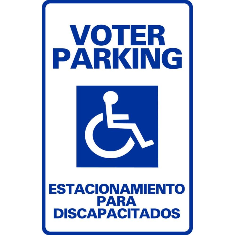 VOTER PARKING ESTACIONAMIENTO PARA DISCAPACITADOS SG-108H