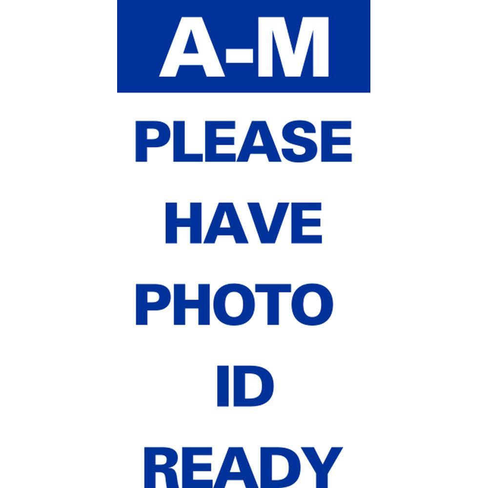 A-M PLEASE HAVE PHOTO ID READY SG-316E