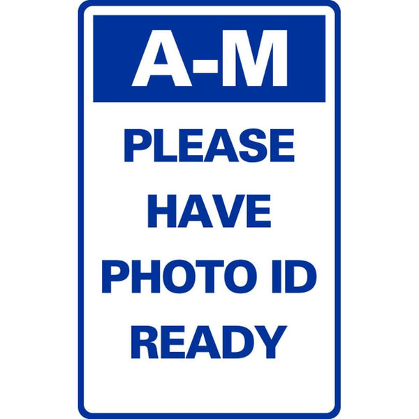 A-M PLEASE HAVE PHOTO ID READY SG-316F