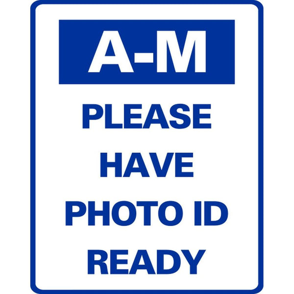 A-M PLEASE HAVE PHOTO ID READY SG-316JS