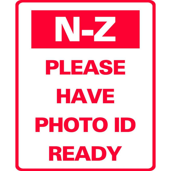 N-Z PLEASE HAVE PHOTO ID READY SG-317C