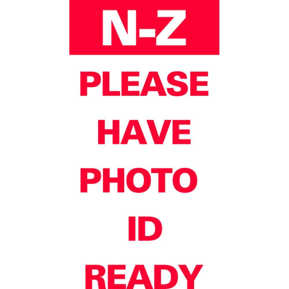 N-Z PLEASE HAVE PHOTO ID READY SG-317E
