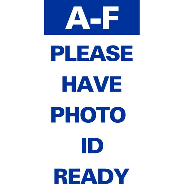 A-F PLEASE HAVE PHOTO ID READY SG-318E