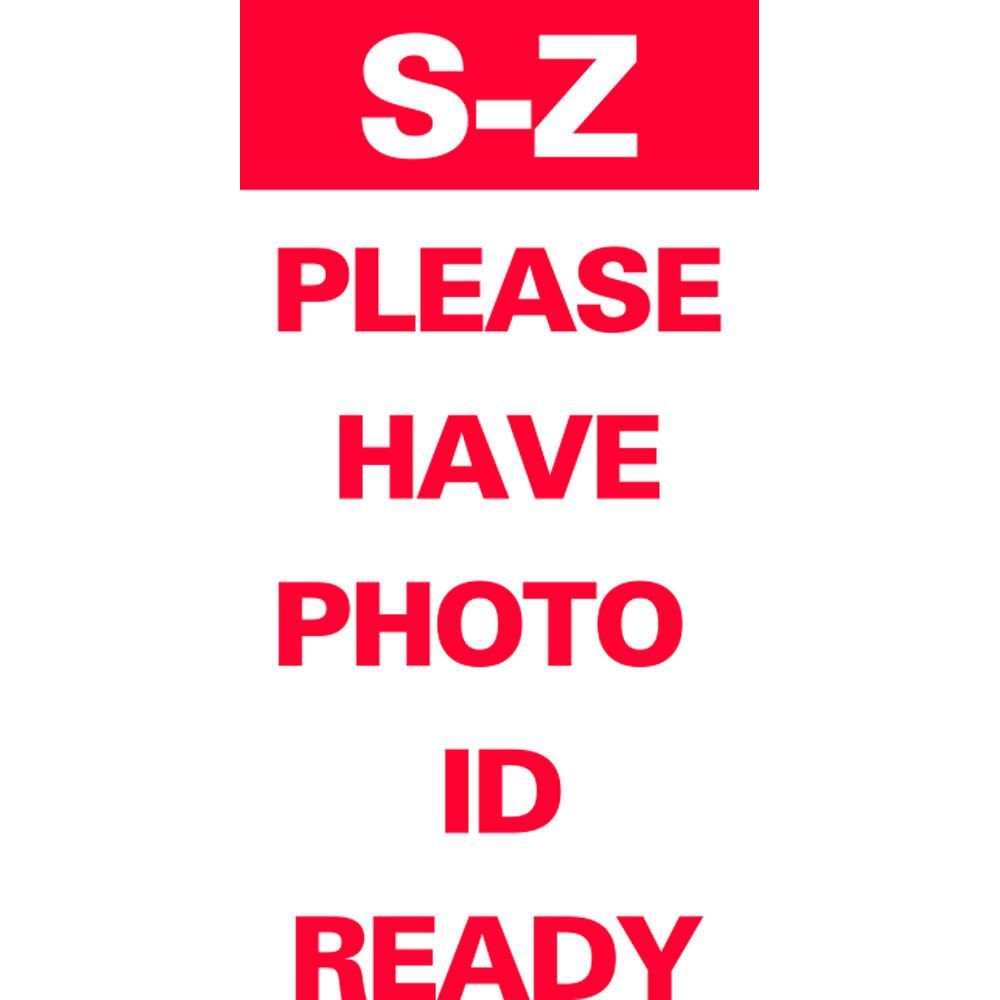 S-Z PLEASE HAVE PHOTO ID READY SG-321E
