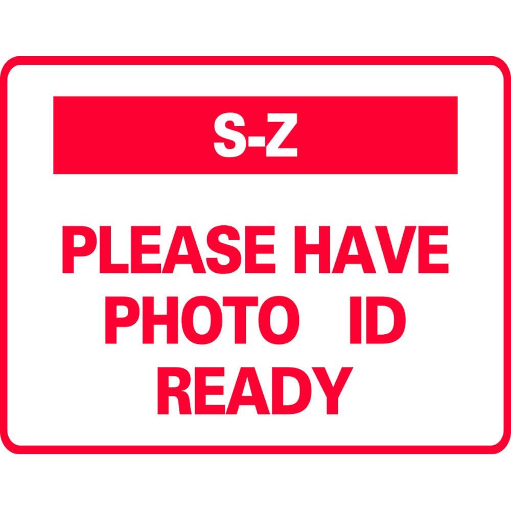 S-Z PLEASE HAVE PHOTO ID READY SG-321G