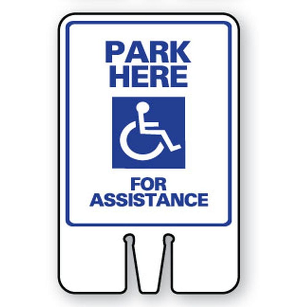 Park Here For Assistance SG-106I2