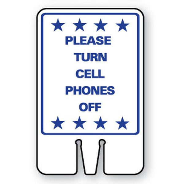 Please Turn Cell Phones Off SG-219I1