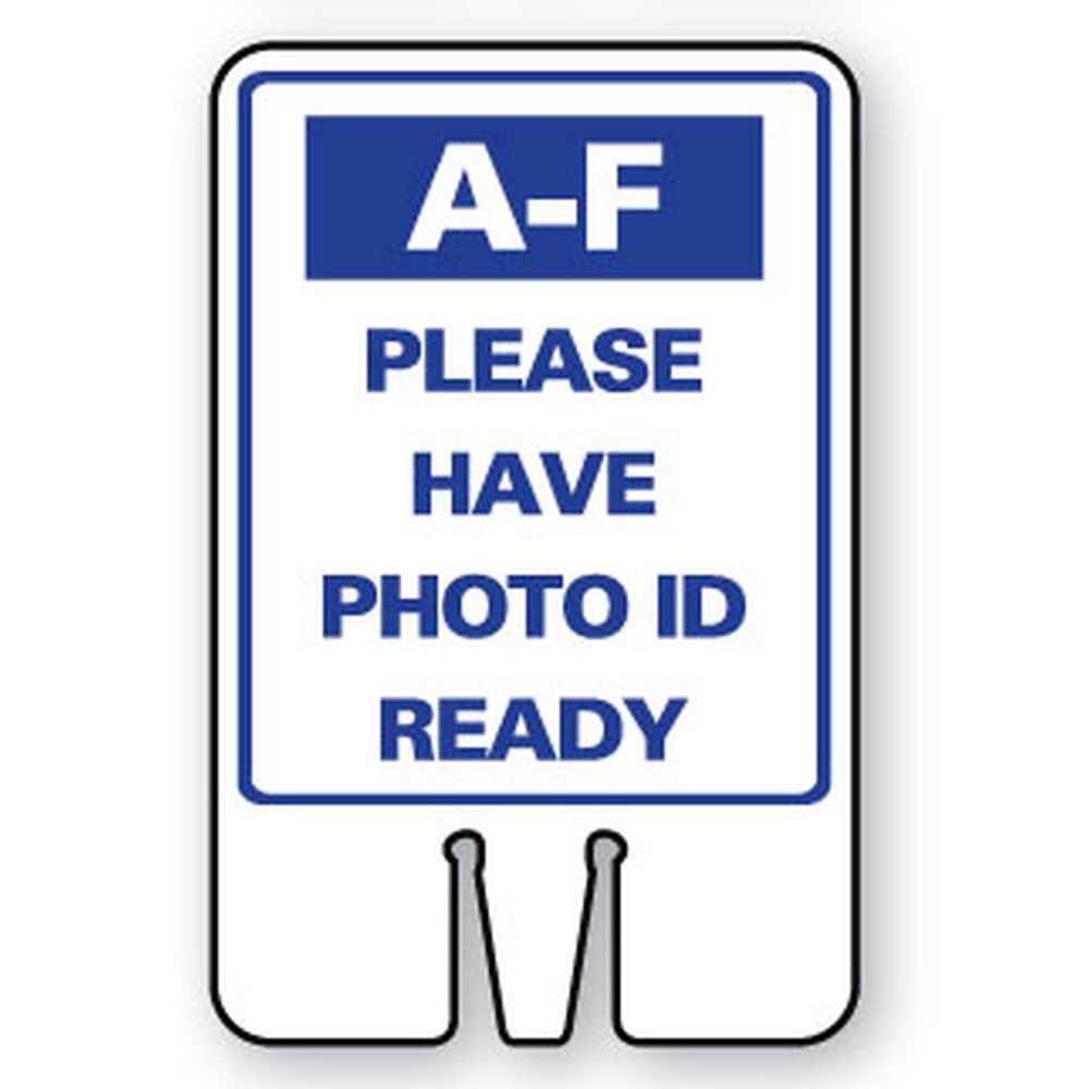 A-F PLEASE HAVE PHOTO ID READY SG-318I1
