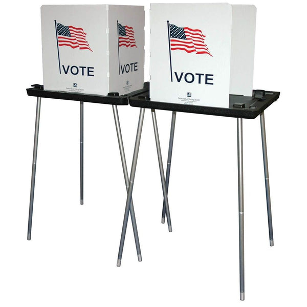 Select Duo Voting Booth, With LED Lights