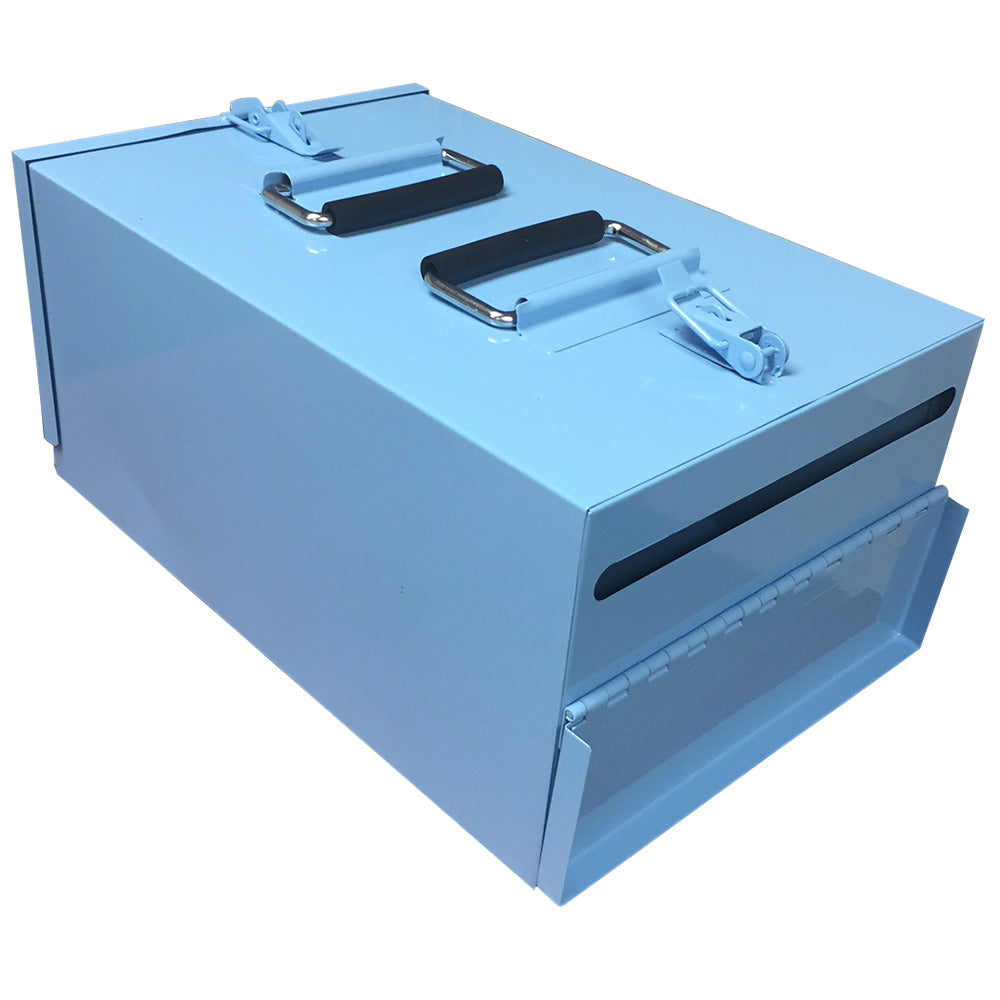 Metal Optical Scan Ballot Box, 11 x 8 x 17''