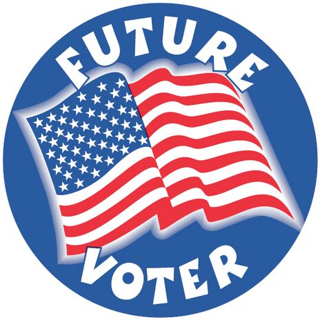 Pegatina Votante futuro