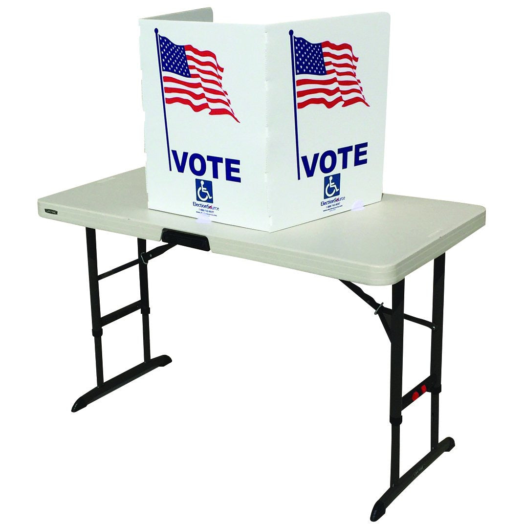 Voter Accessibility Table with Screen (VB-ADA Kit) – ElectionSource